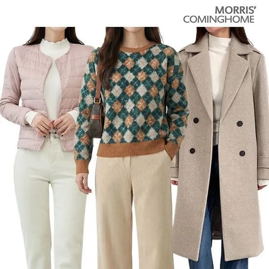 부클 아가일 라운드 맨투맨