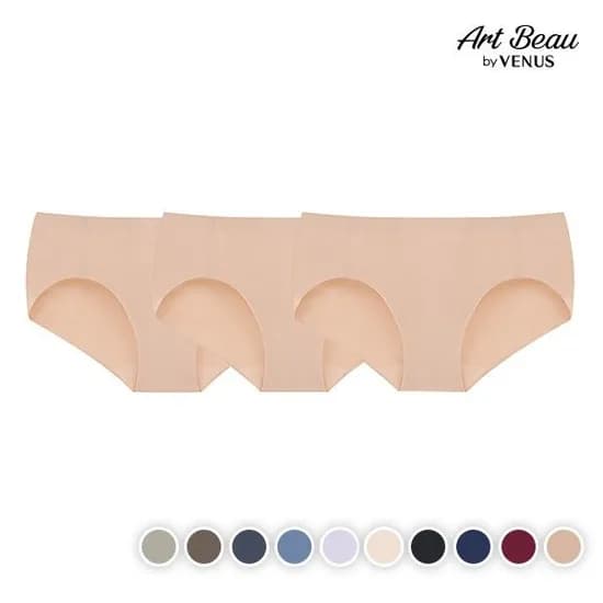 비너스 엉낌없는 노라인 팬티 3장세트