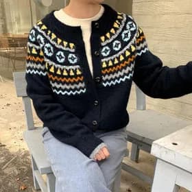 베니 노르딕 가디건