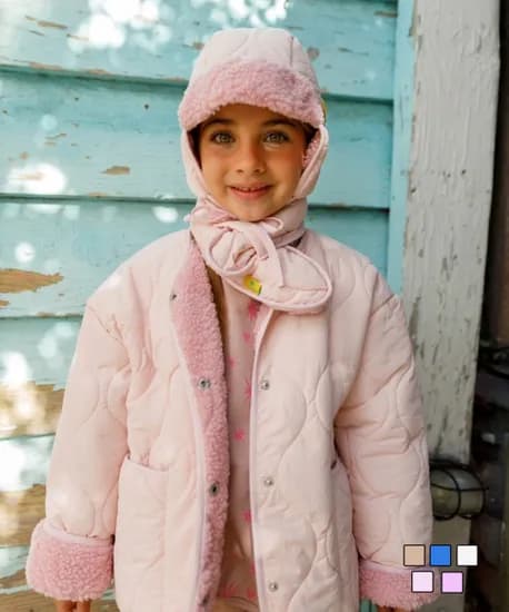 마틸다앤와이 럭럭 양면 털패딩 점퍼