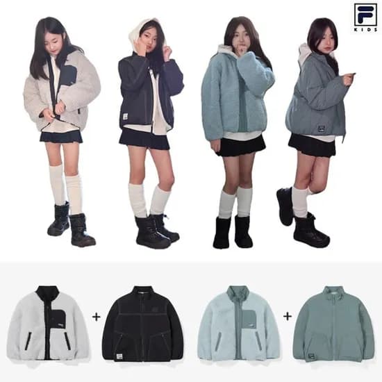 휠라키즈 BLOSSOM 신학기 그래픽 긴팔티