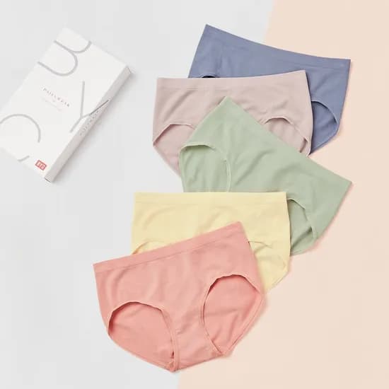 BYC 데일리 심리스 여성팬티 5매