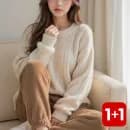 밍크털 수면잠옷 1+1