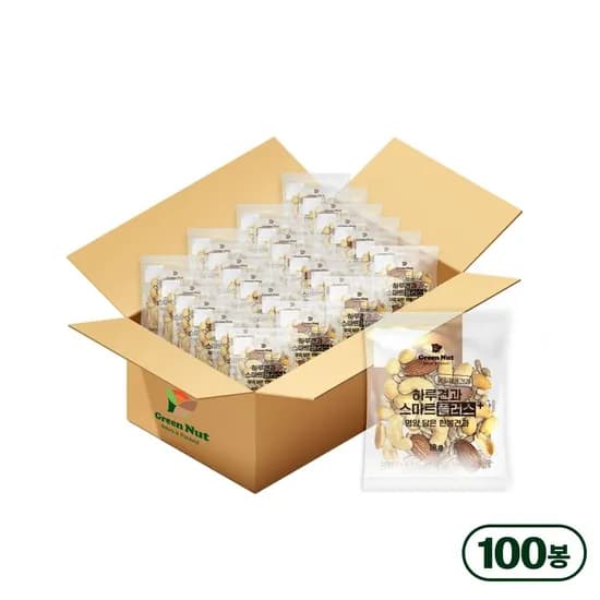 그린너트 하루견과 스마트플러스 견과류 100봉