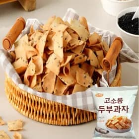 다식담 수제 두부과자 두부스낵 80g 10팩