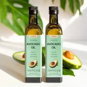 저온압착 엑스트라버진 아보카도오일 500ml 2병 24,490원