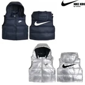 나이키키즈 샤이닝 덕다운 패딩조끼 2종택1 3~15세용