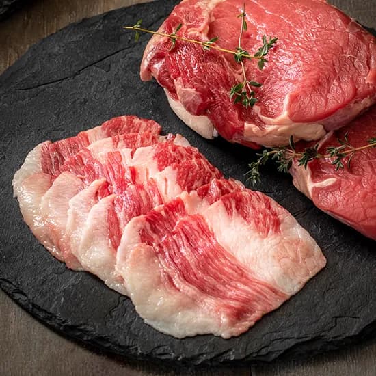 1++ 한우 차돌박이 900g 300g 3