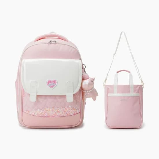 베네통 키즈 블링 플랩 책가방SET