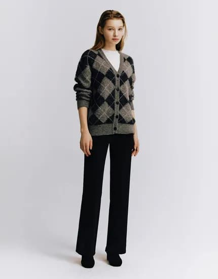 지오다노 융기모 풀밴딩팬츠