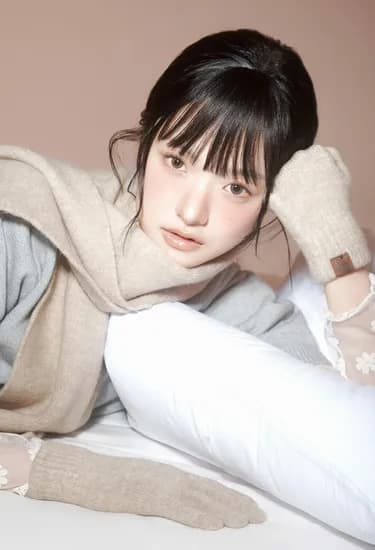 여성 장갑 머플러세트