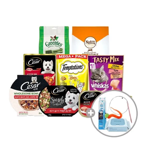 마즈 템테이션 고양이간식 4팩 골라담기