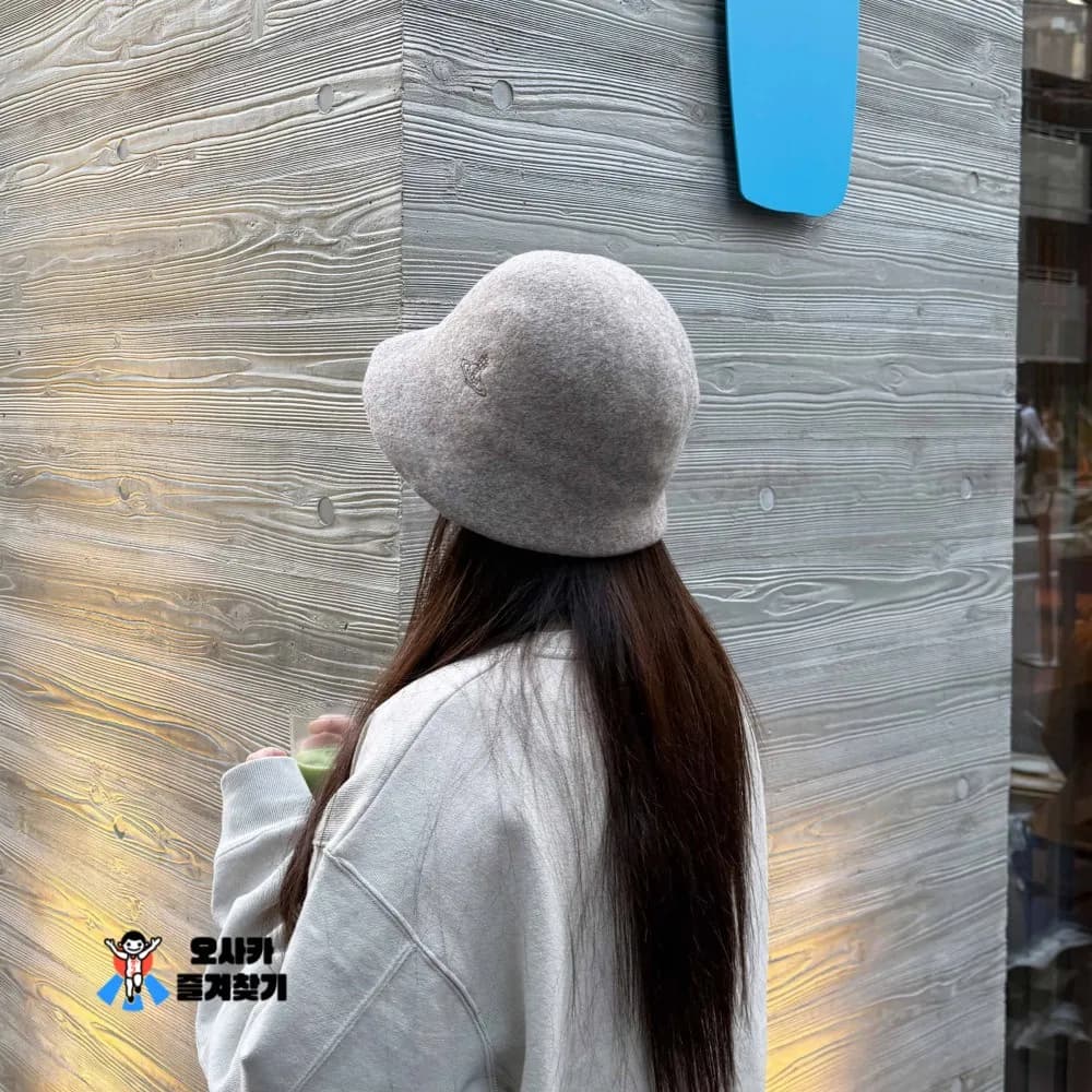 비비안웨스트우드 울 ORB 버킷햇 벙거지 모자