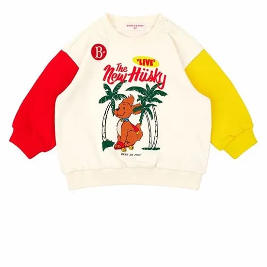 베베드피노 하와이안퍼피베이비 맨투맨