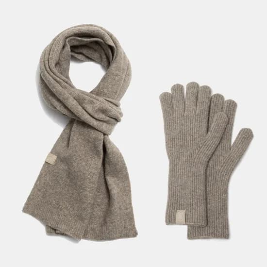 할렌 머플러 장갑 세트