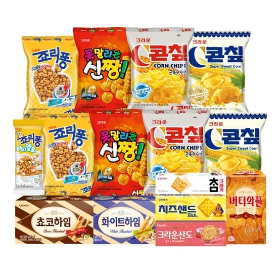 크라운 해피박스 15개입 767g 1박스