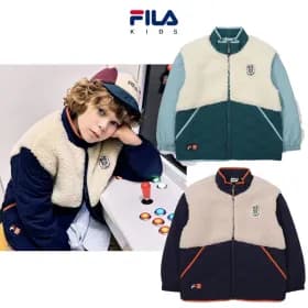 지마켓// 휠라키즈 어반 휠라X고주연 보아 믹스 점퍼 47,360원 무배