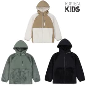 탑텐키즈 밸런스 화섬배색 니트집업