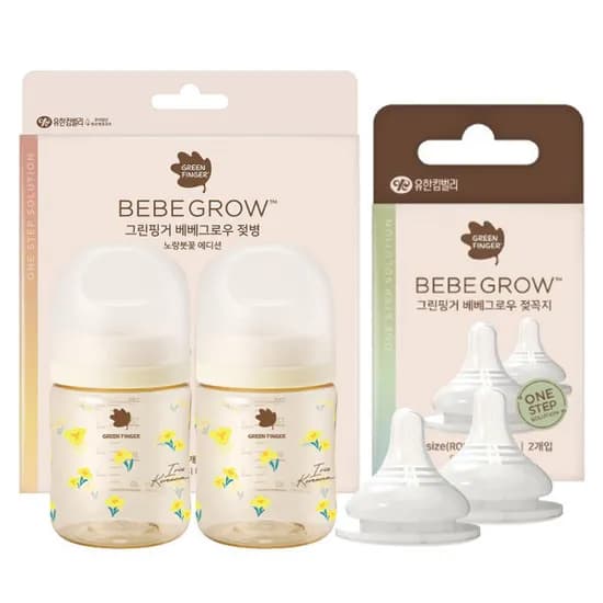 그린핑거 베베그로우 젖꼭지 단품 4p 14200원