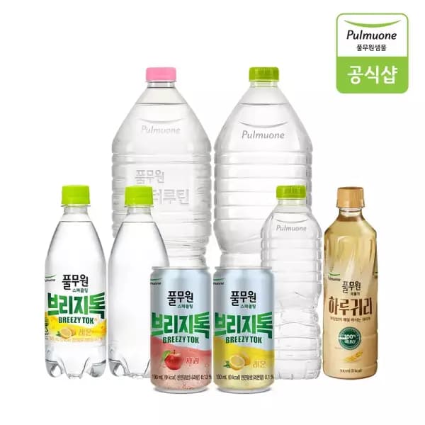 풀무원 탄산수 플레인 무라벨 500ml 40병