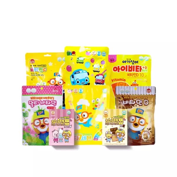 뽀로로 아기상어 타요 비타민 120정