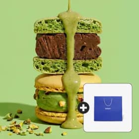 널담 뚱카롱 두쫀쿠 초코 마카롱 4+4