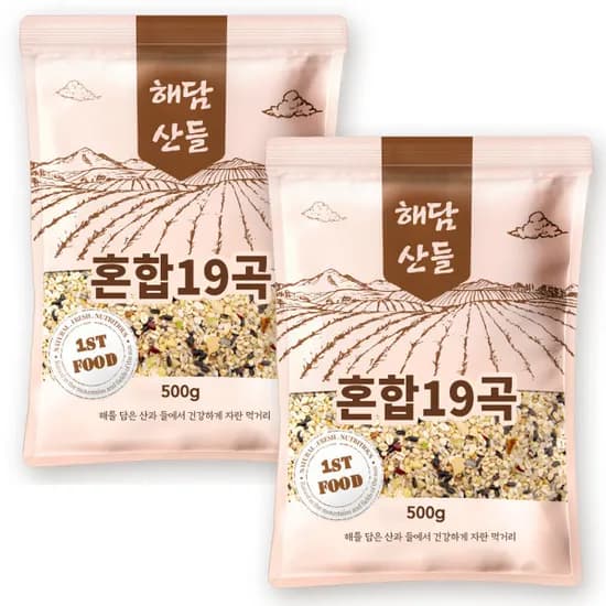 국산 혼합 19곡 500g x 2봉 5,520