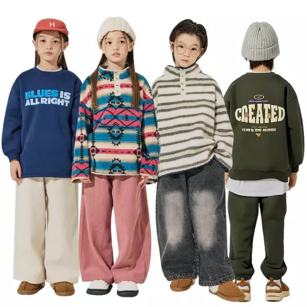 바브키즈 클리어런스 행사 무지밍크 퍼 레깅스