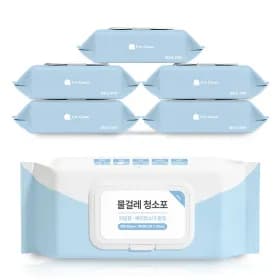 물걸레청소포 엠보싱 특대형 30매 6입