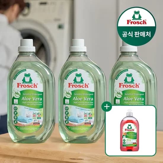 프로쉬 세탁세제 1.5L 3개 주방세제