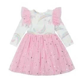 프랜치캣 프릴 나염 원피스