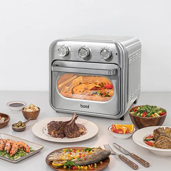 보랄더셰프 스테인리스 에어프라이어 25L