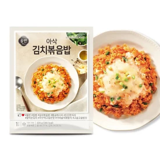 올반키친 아삭김치볶음밥 220g 10개
