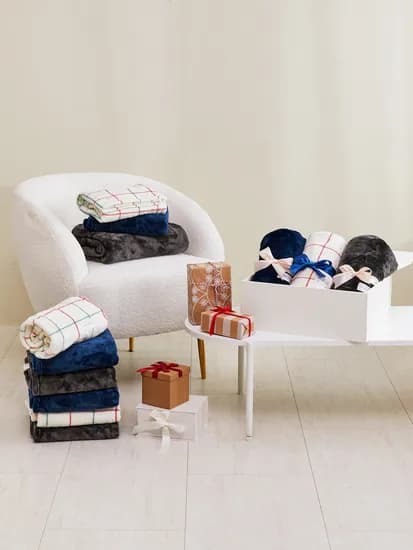 1+1 극세사 밍크 담요 블랭킷