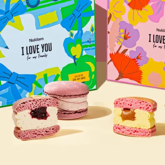 널담 수제 마카롱 16개 총 4박스