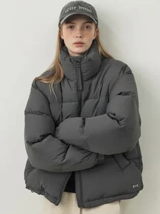 시티브리즈 세론 숏 덕다운 패딩