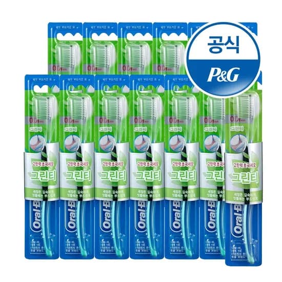 오랄비 성인 칫솔 12입 1개