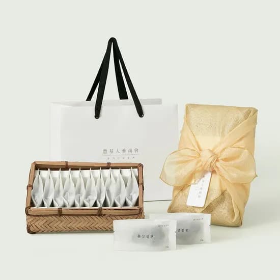 풍기인삼상회 홍삼절편 10개입 보자기포장