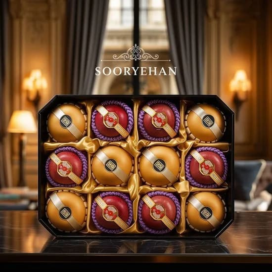 수려한 과일선물세트 팔각미인1호 5kg내외 사과6 배6