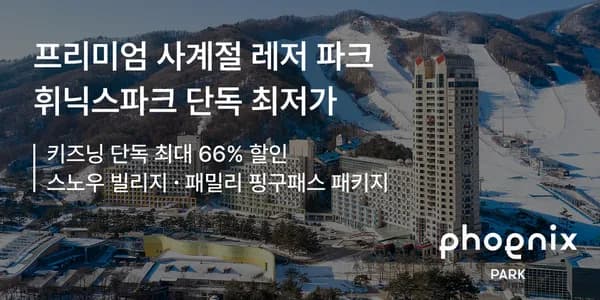 휘닉스파크 평창 스노우빌리지