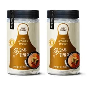 국 찌개 코인육수 60정 x 2개