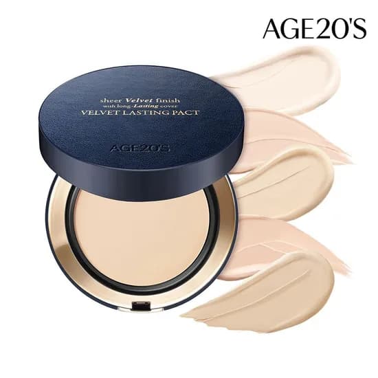 에이지투웨니스 NEW 벨벳 래스팅 팩트 본품 리필 1개