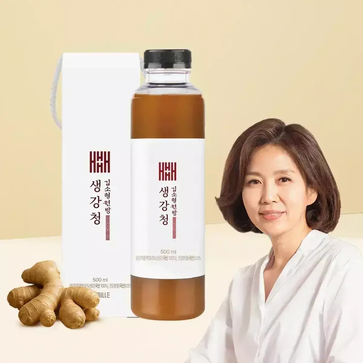 10분러시 김소형 원장 국내산 생강청 500ml