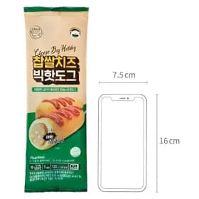 찹쌀치즈 빅핫도그 130g 10개
