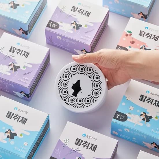 욕실의여왕 실내용 고체 탈취제 1+1 4종 택1