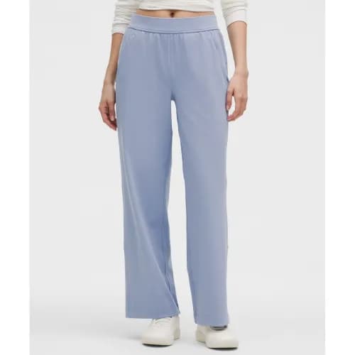 룰루레몬 미드라이즈 와이드 레그 팬츠