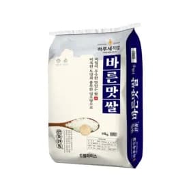 바른맛쌀 친들미 10kg 25년 햅쌀 특등급