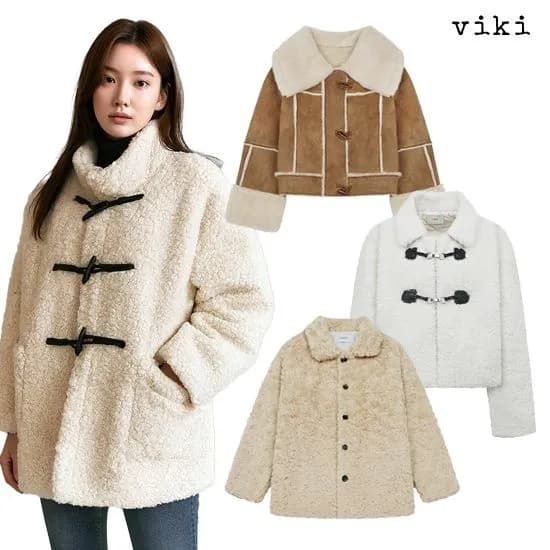 비키 이사베이 겨울 시즌오프 아우터