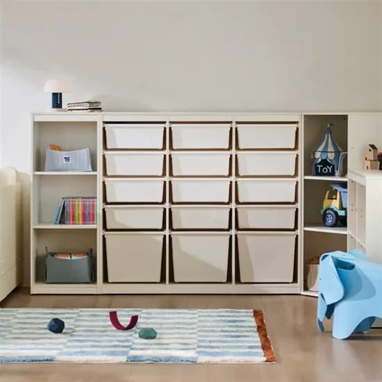 한샘 샘키즈 수납장 1305 크림오트밀