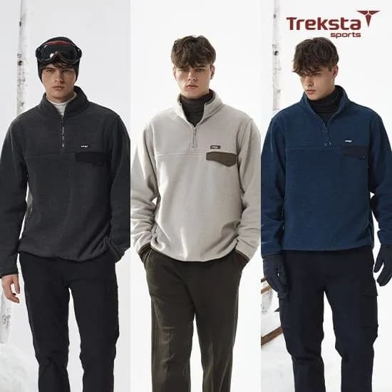 트렉스타 남여 하프집업